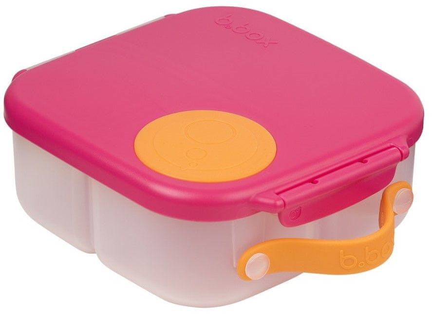 b.box Desiatový box stredný - ružový/oranžový